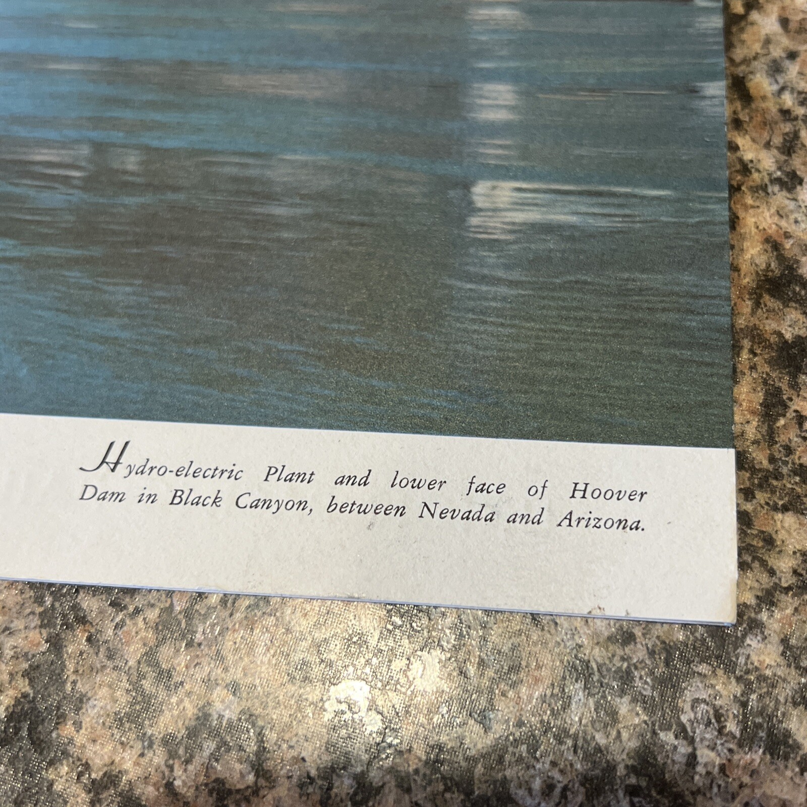 Vintage West Yellowstone MT Hoover Dam Dining Lodge 1958 Menu 7” x 9.5” WYS-58