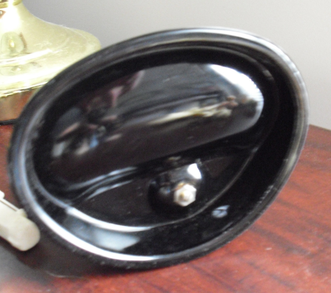 RARE 1930s Celluloid and Porcelain or Glass Washington Monument Ashtray
