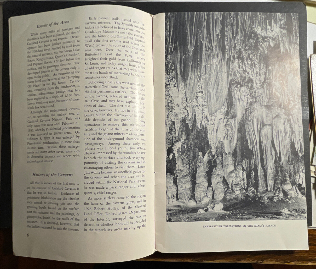 Carlsbad Caverns National Park New Mexico 16 pages 1951 brochure