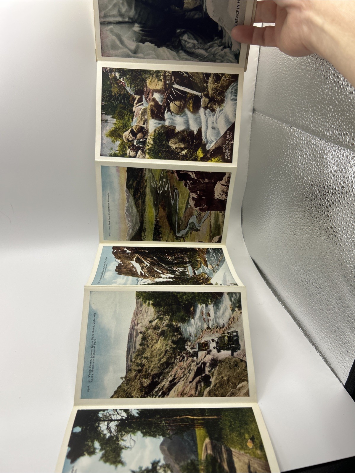 1920s Estes Park Souvenir Folder Picture Cards National Park Colorado Rocky Mts
