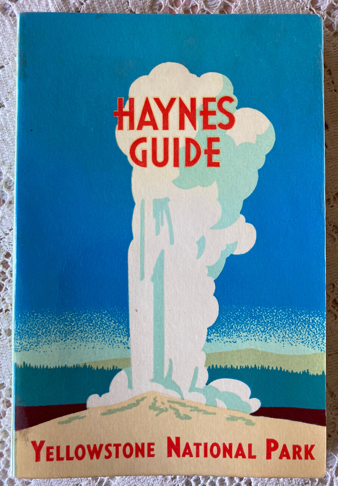 Haynes Guide to Yellowstone National Park/1947 Revised Edition/Fold-Out Map