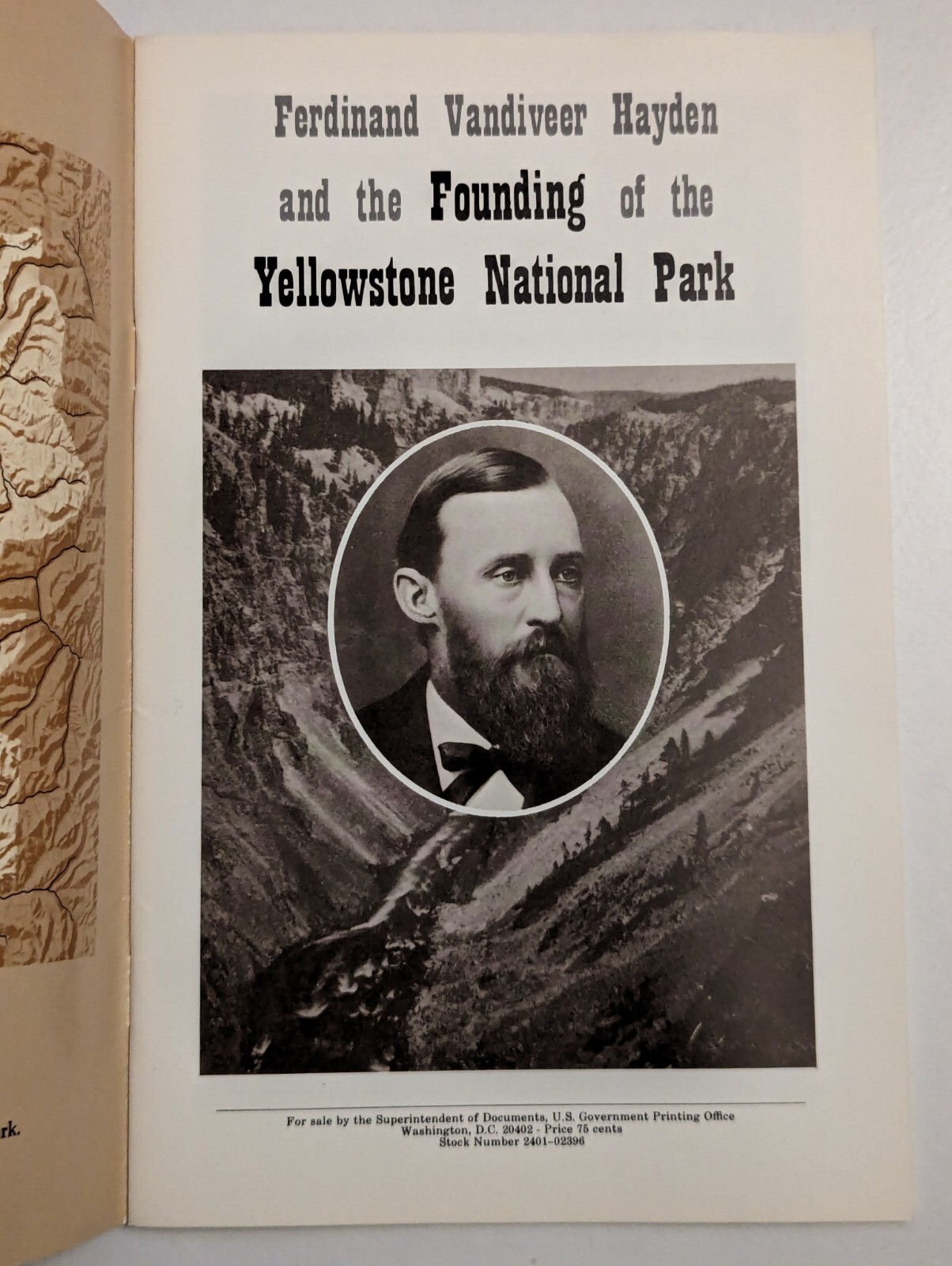 vintage Yellowstone National Park history booklet 1978 VG