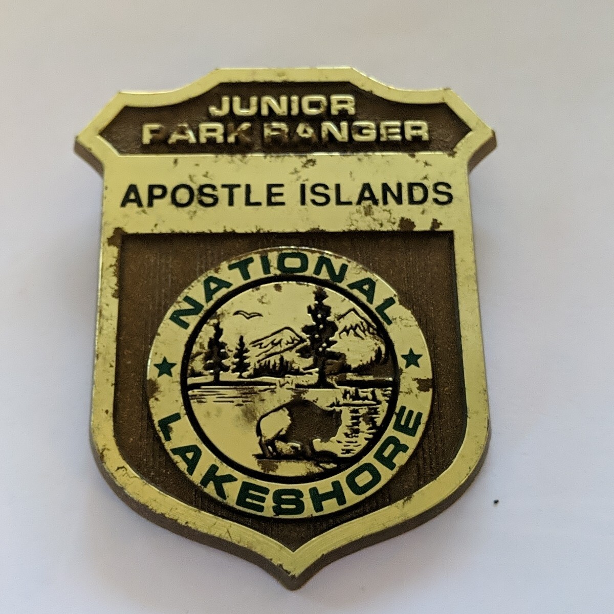 Apostle Islands National Lakeshort Badge Junior Park Ranger Pin Plastic Jr