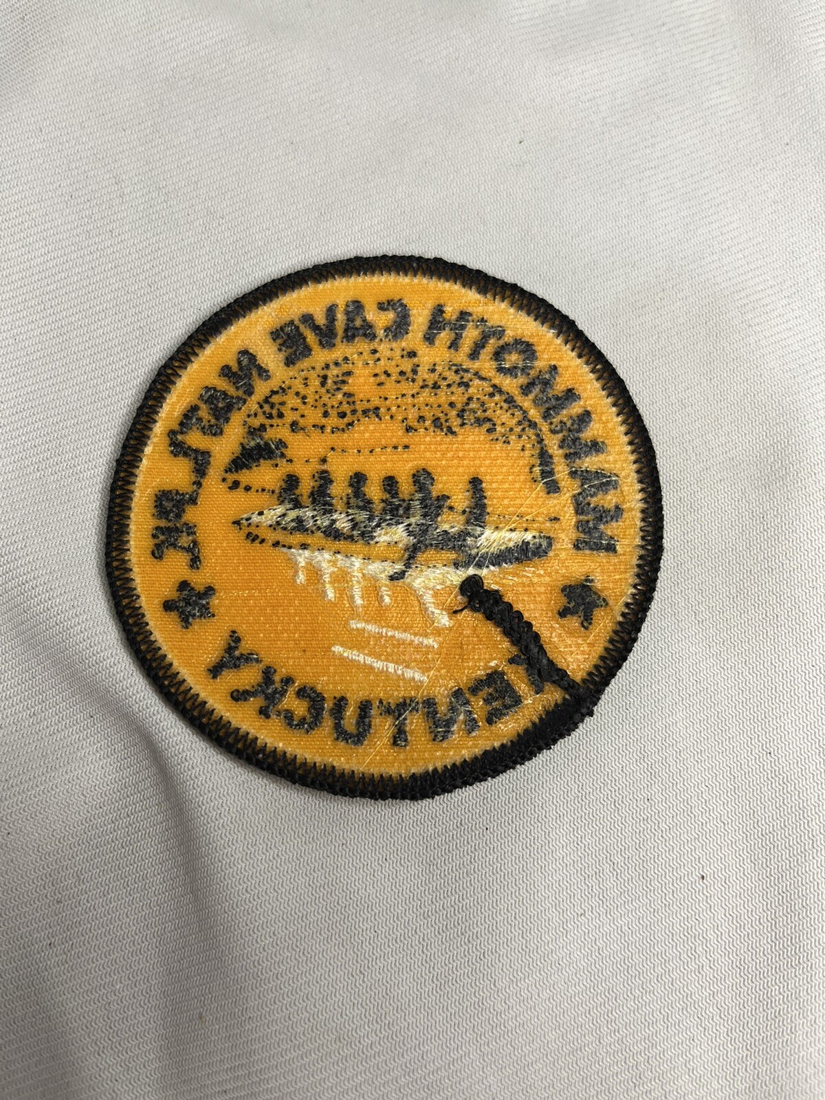 Vintage Mammoth Cave National Park Kentucky Patch Badge