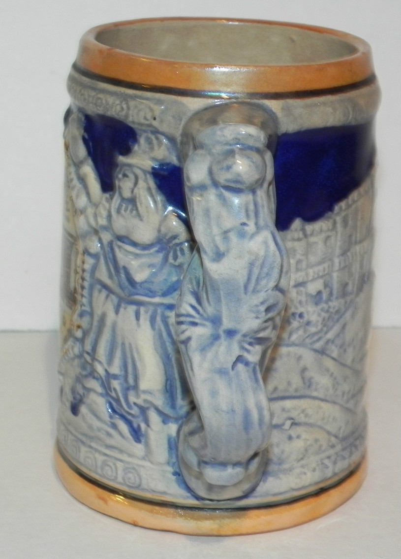 VINTAGE CAPISTRANO, CALIF. JUST A SWALLOW SOUVENIR BEER STEIN – MADE IN JAPAN?