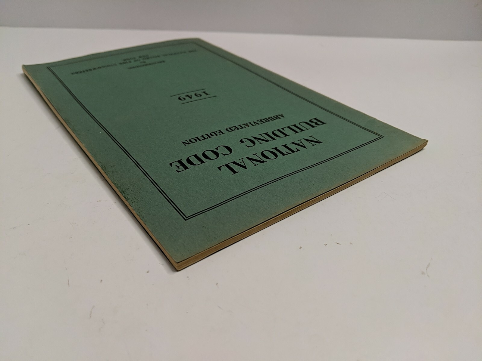National Building Code 1949 booklet National Board of Fire Underwriters New York