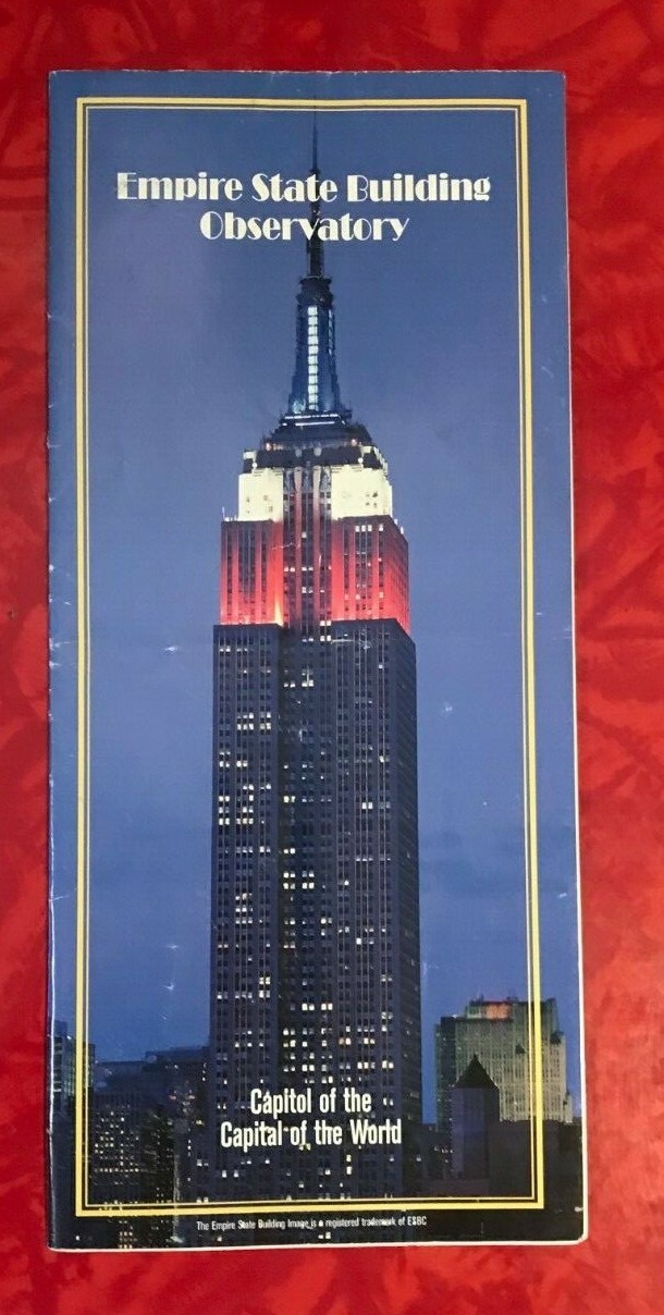 EMPIRE STATE BUILDING OBSERVATORY NEW YORK CITY 16-PAGE GUIDE 2015