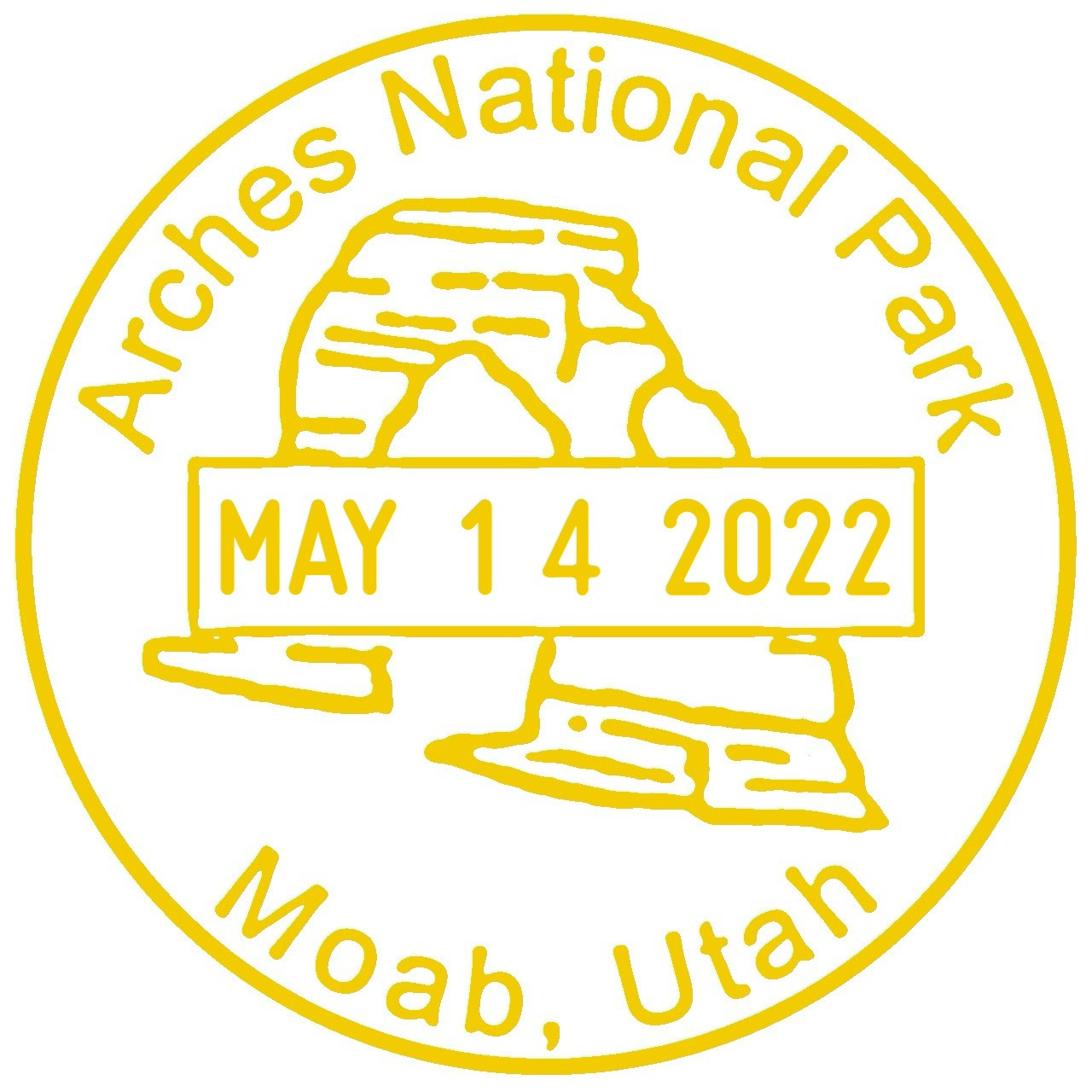 National Park Passport Cancellation Stamp Stickers- Passport Stickers