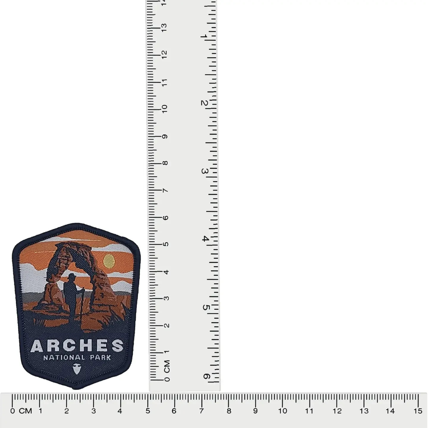 Arches National Park Patch 2″x 2 1/2″ Utah Delicate Arch Embroidered Iron-On