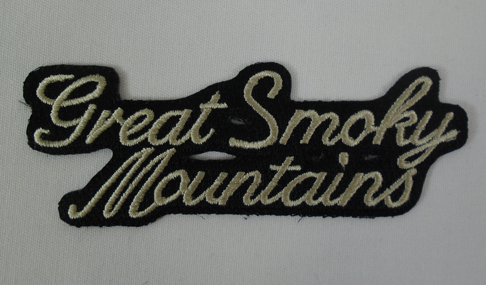 Great Smoky Mountains Iron On Patch Gatlinburg Pigeon Forge Tennessee GSMNP