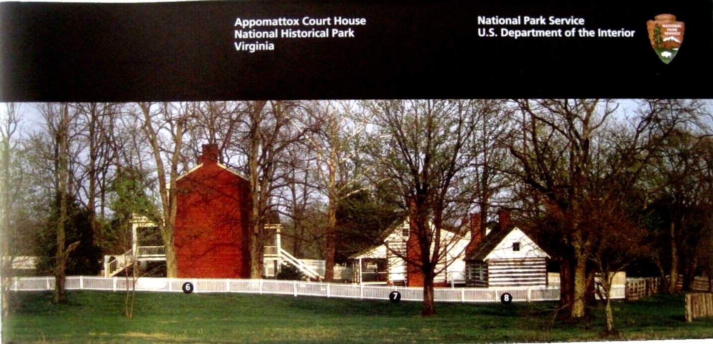 Appomattox Court House National Park Service Unigrid Brochure
