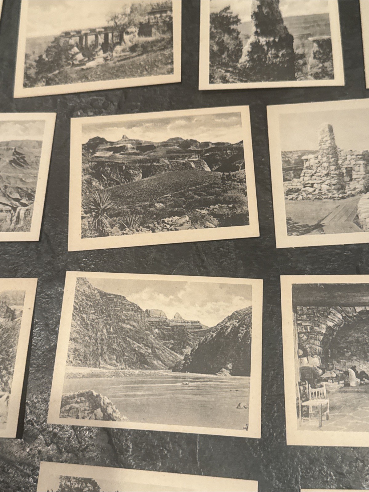 c1920 21 Miniature Photographs Grand Canyon National Park By Fred Harvey Navajo
