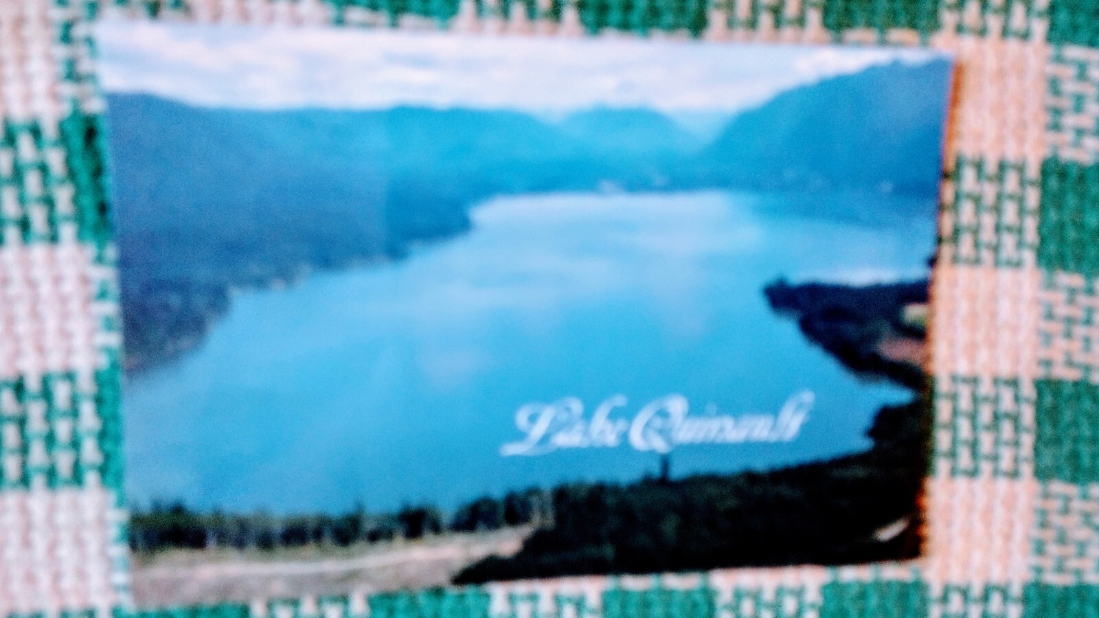 BEAUTIFULCHROME POST CARD LAKE QUINAULT WASHINGTON OLYMPIC NATIONAL PARK