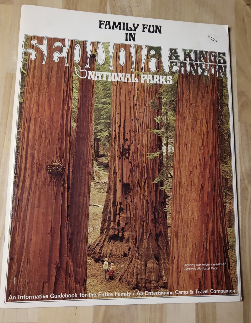 Vintage Guidebook : Family Fun in Sequoia & Kings Canyon National Parks CA 1979