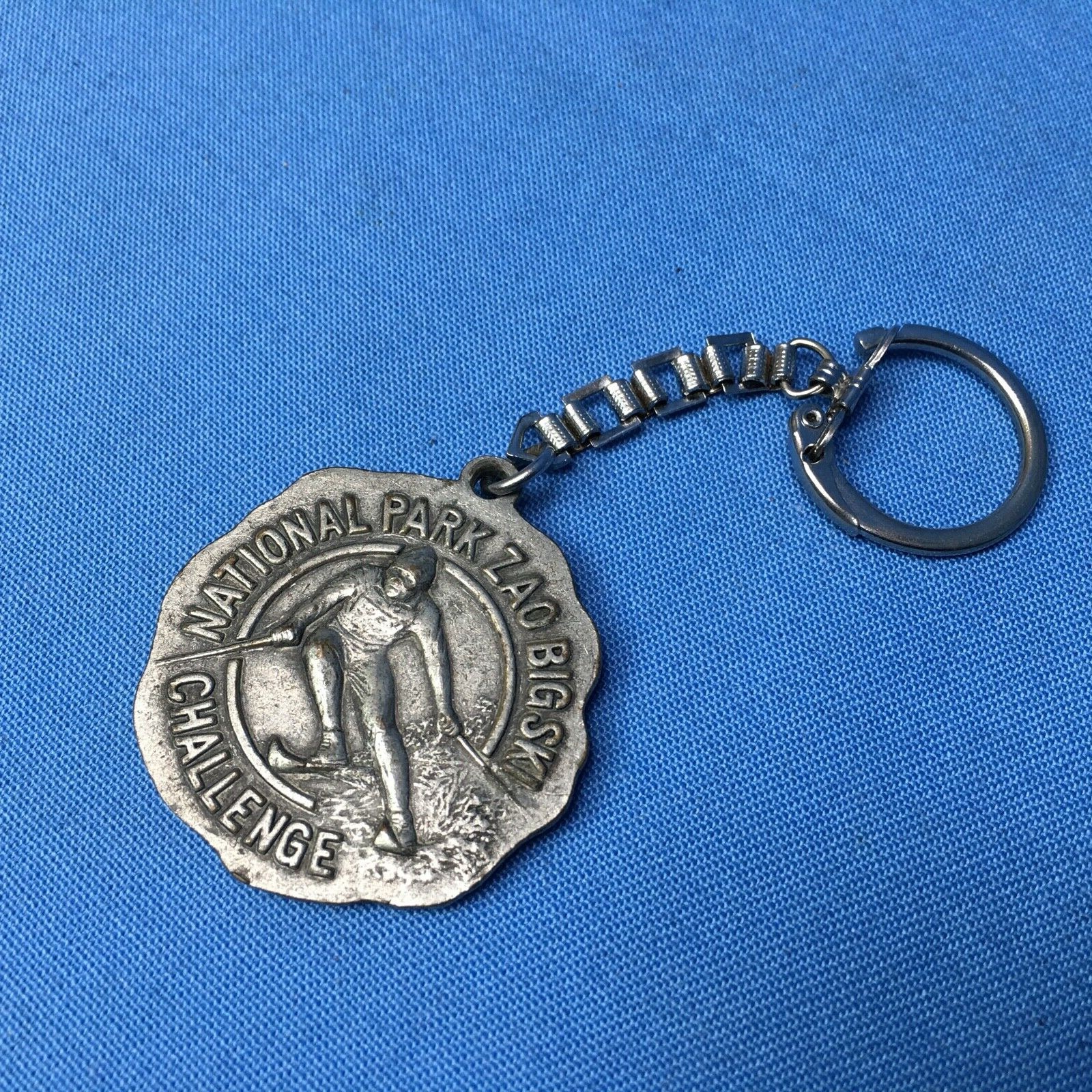 Vintage ZAO JAPAN NATIONAL PARK BIG SKI CHALLENGE Key Ring