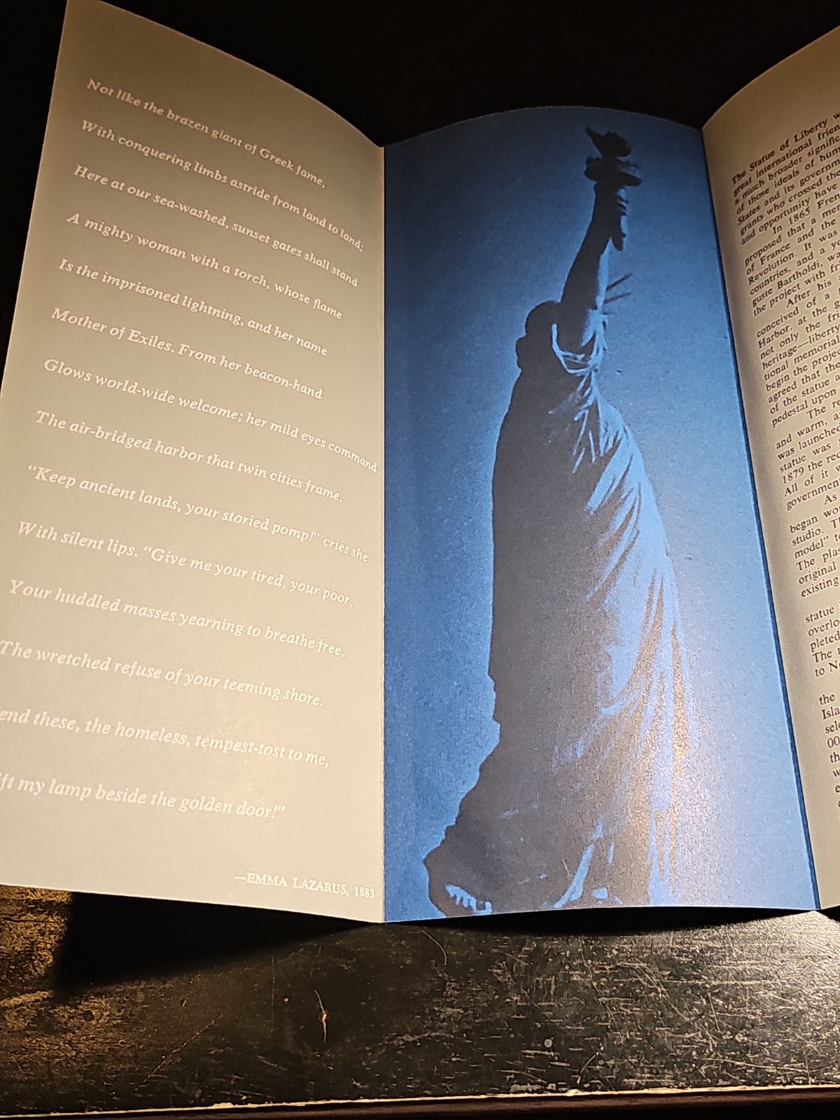 National Park Service Statue of Liberty National Monument Guide AS IS