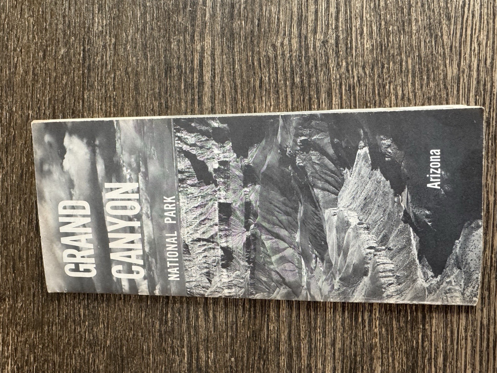 Vintage 1961 Grand Canyon National Park Brochure Pamphlet Mission 66 Arizona