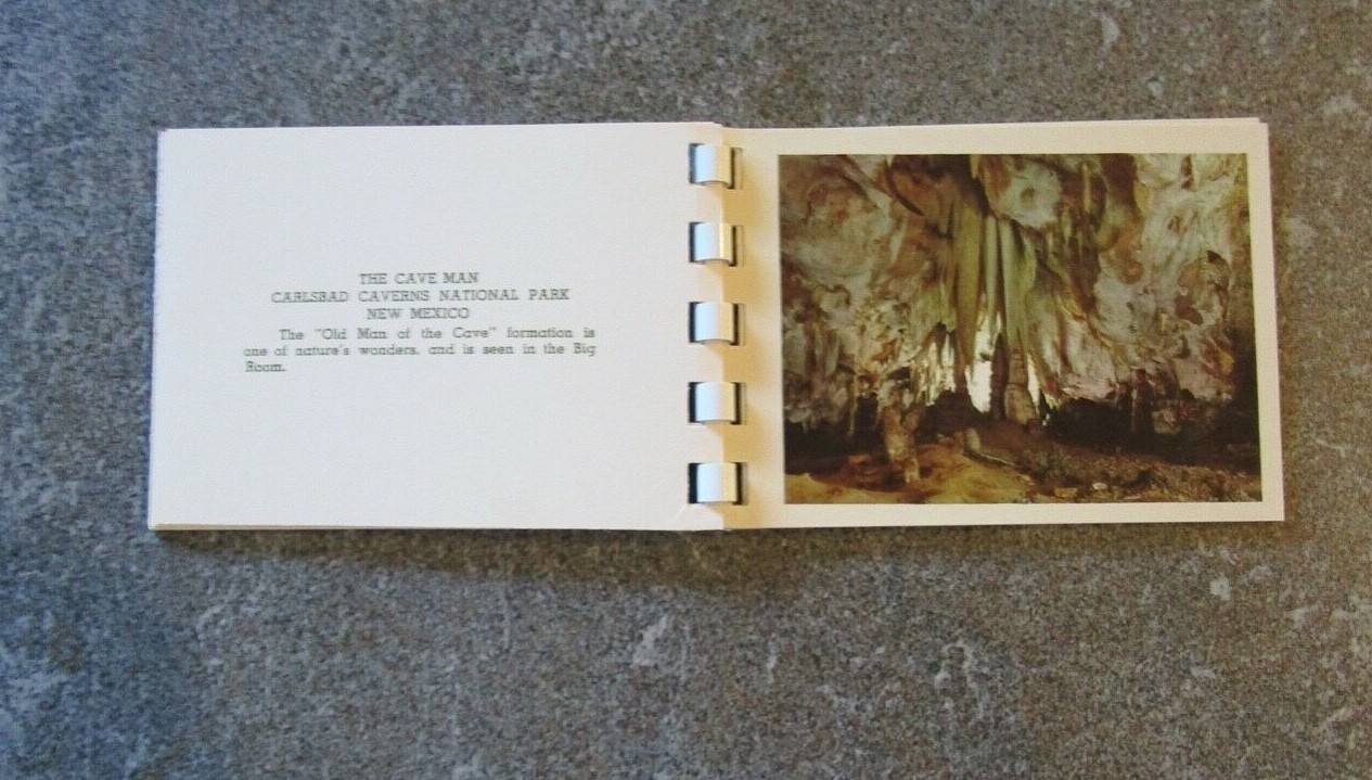 Vintage Carlsbad Caverns National Park 10 Color Ektachrome Photos -New Mexico