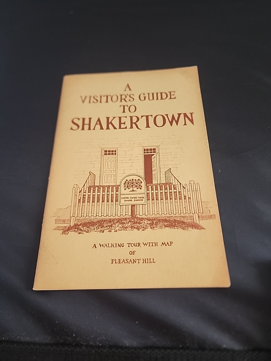 Vtg A Visitor’s Guide To Shakertown Kentucky Walking Tour With Map Booklet