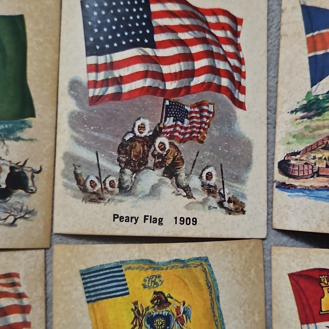 22 Stickers from 1976 National Flag Foundation & Deck Flags of Civil War