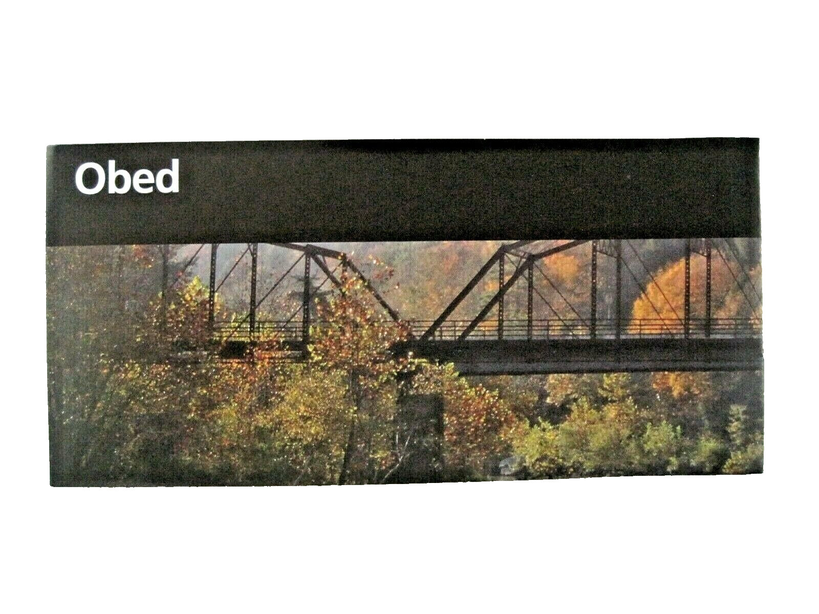 Obed Wild & Scenic River Tennessee National Park Service Unigrid Brochure Map