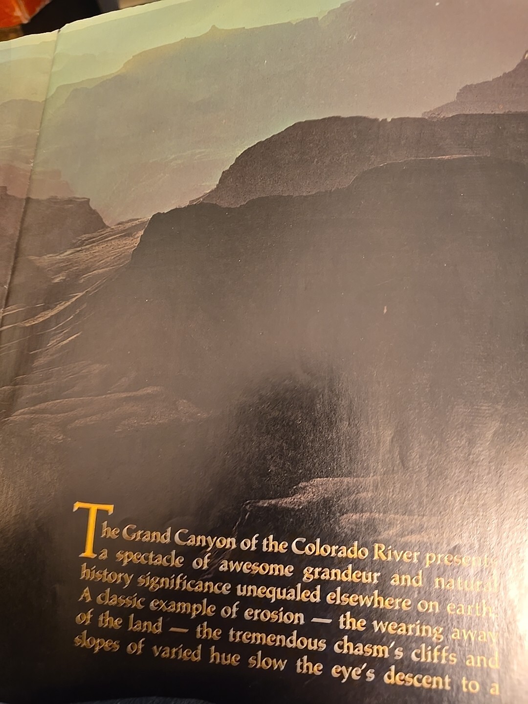 1972 Grand Canyon The Story Behind The Scenery Merrill Beal Paperback Photo