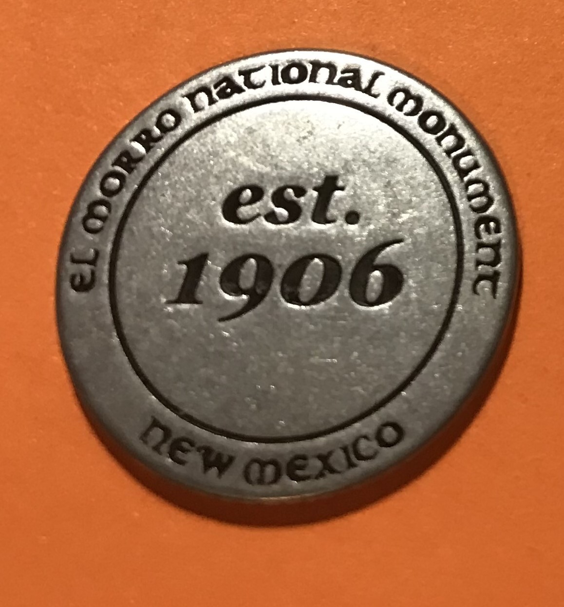 El Morro National Monument New Mexico Collectible Token