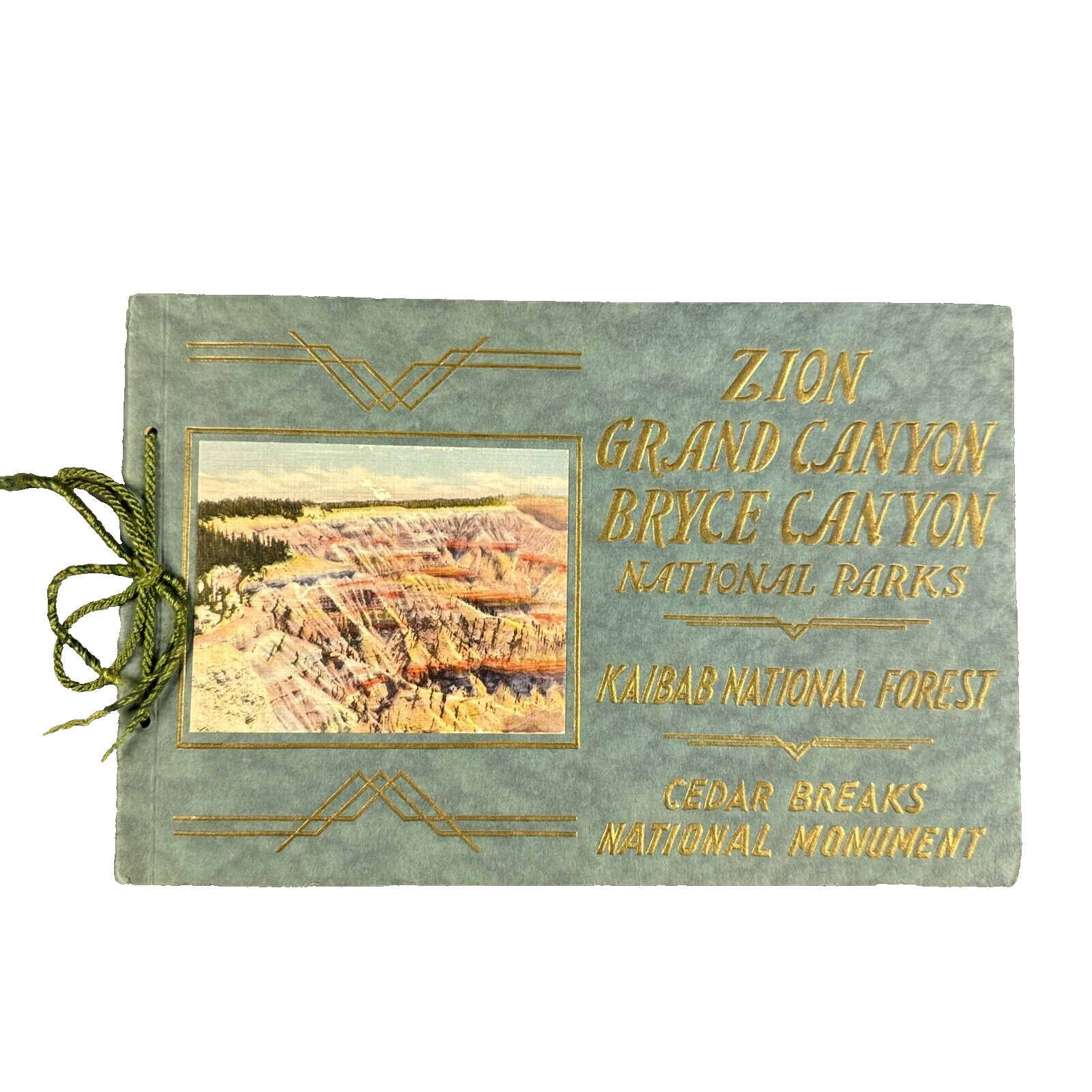 Zion Grand Canyon Bryce Canyon National Parks Union Pacific RR Booklet 20s-30s
