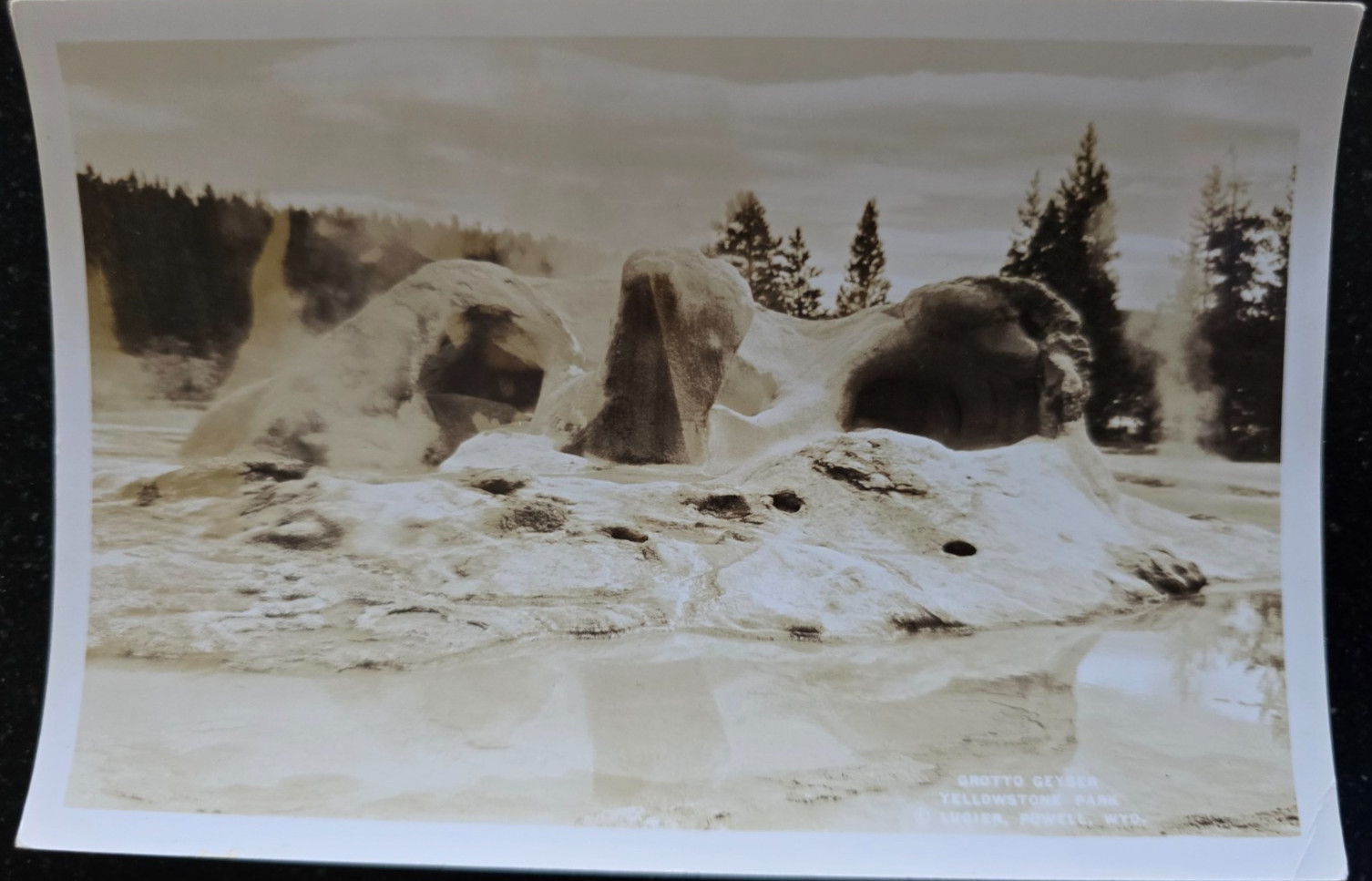 17 Real Photos, Yellowstone Park, 1930’s, Albert Lucier, Powell, Wyoming