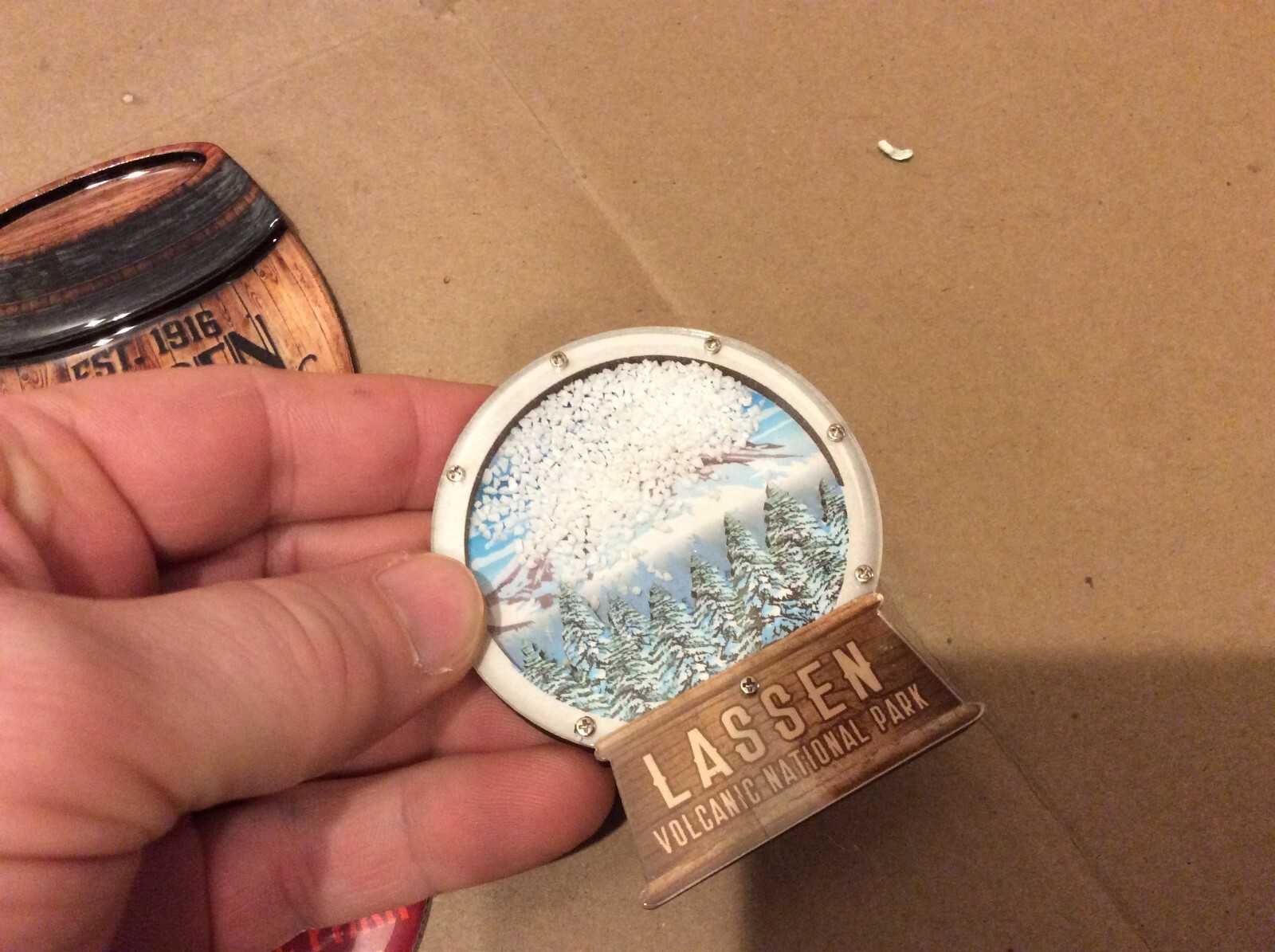 Lot of 5 Lassen Volcanic National Park Decorative Magnets