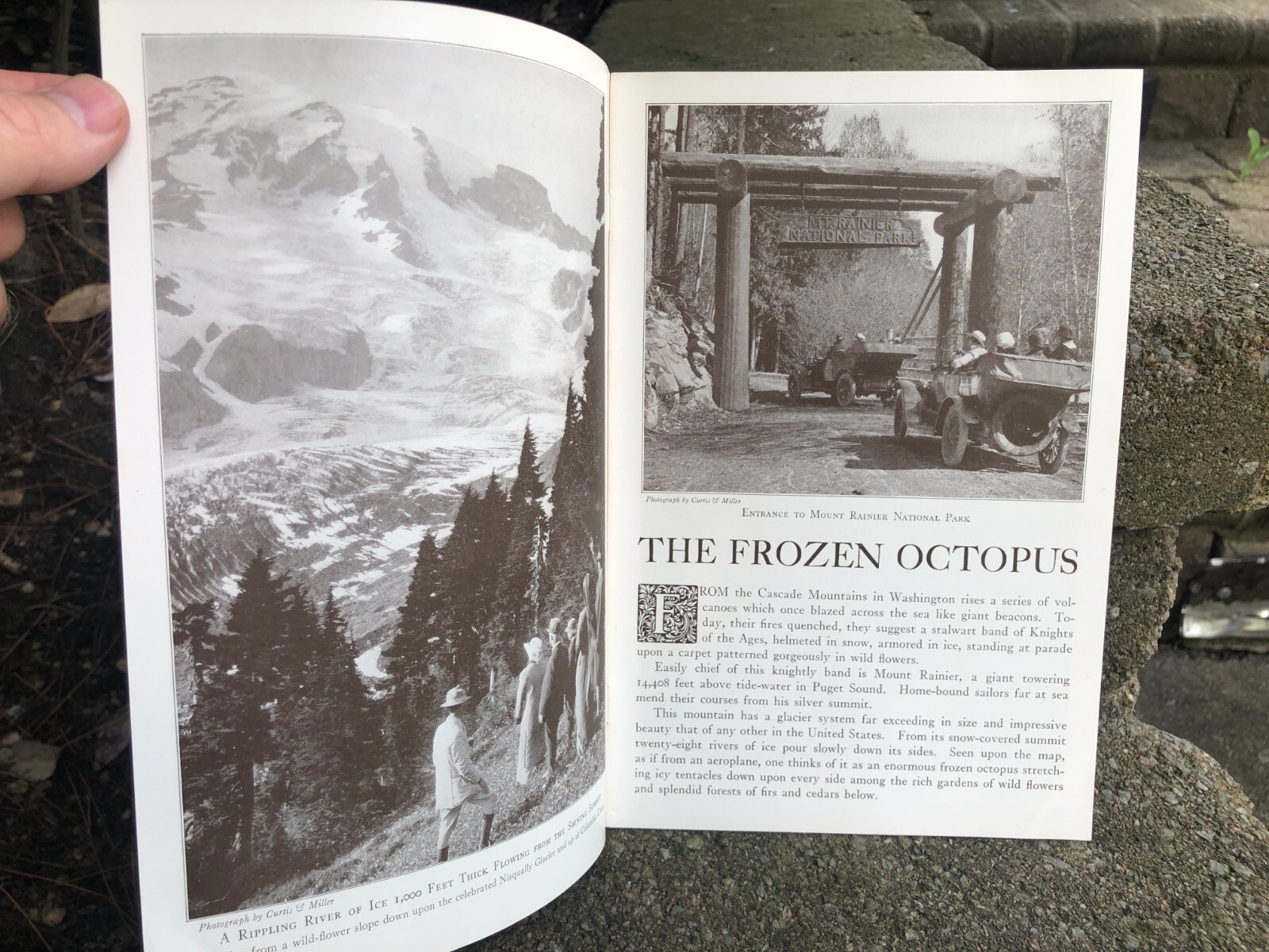 1930’s Mount Rainier National Park -US Dept. of Interior- Booklet