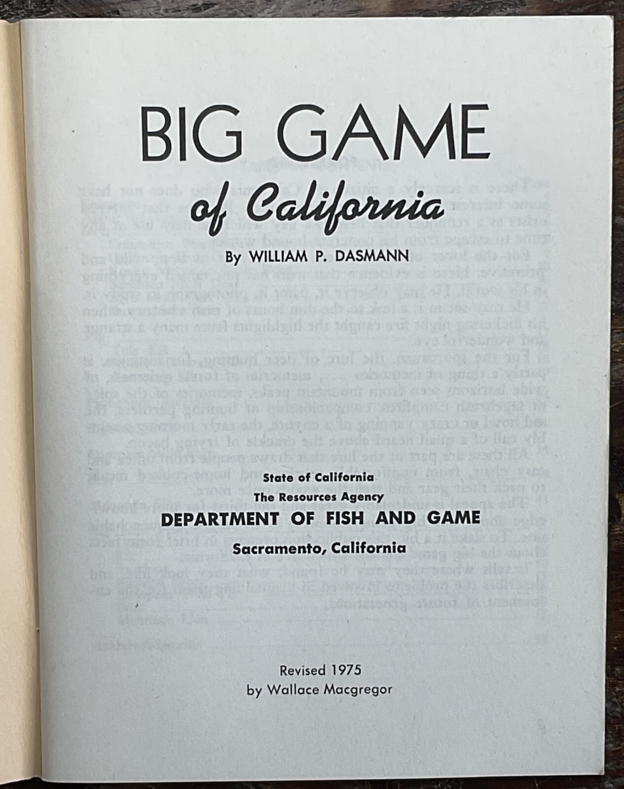 1970s Big Game-Waterfowl-Furbearers Pamphlets-California Dept of Fish & Game-4