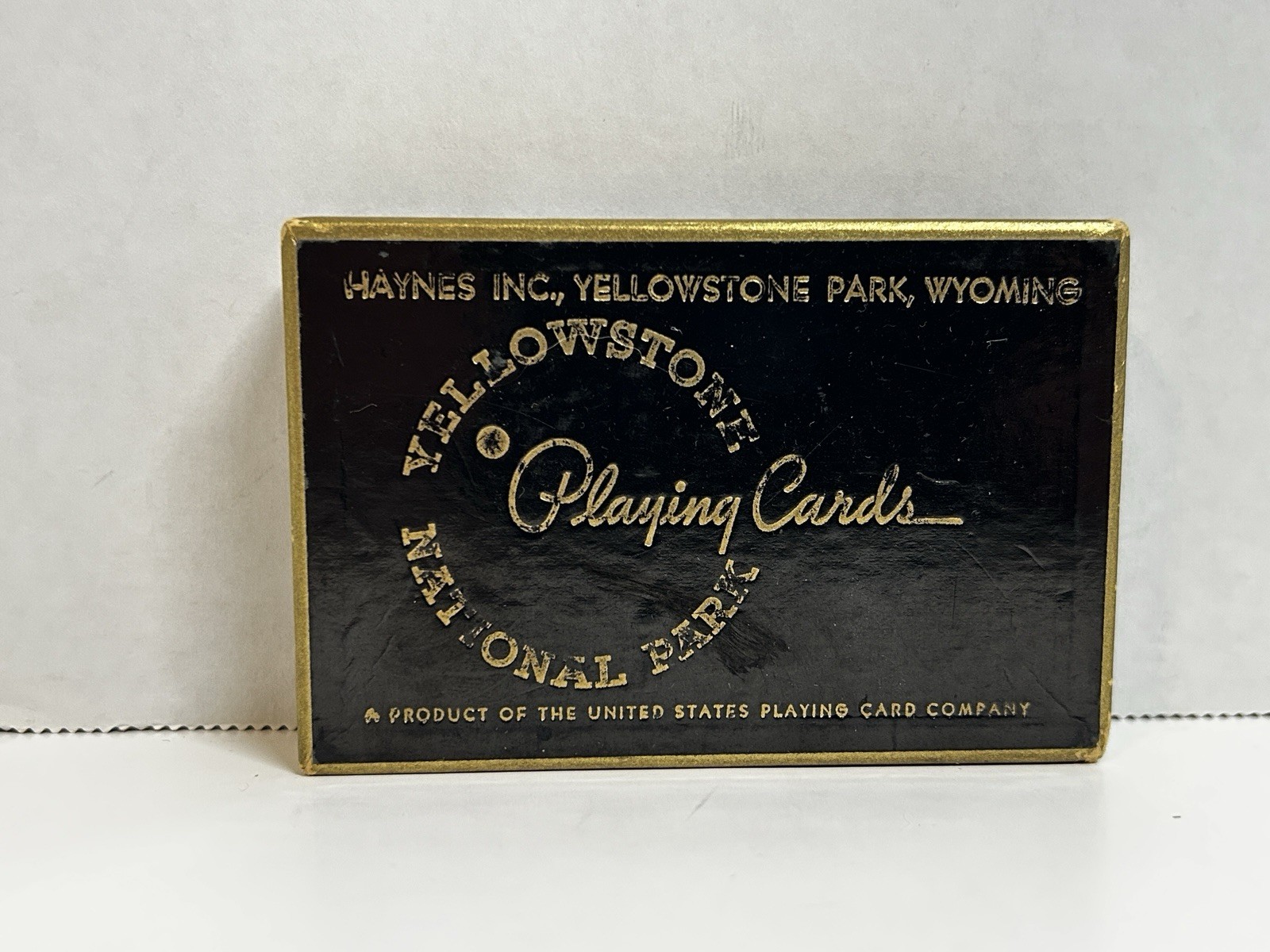 Yellowstone National Park Wyoming Playing Cards Haynes Inc.