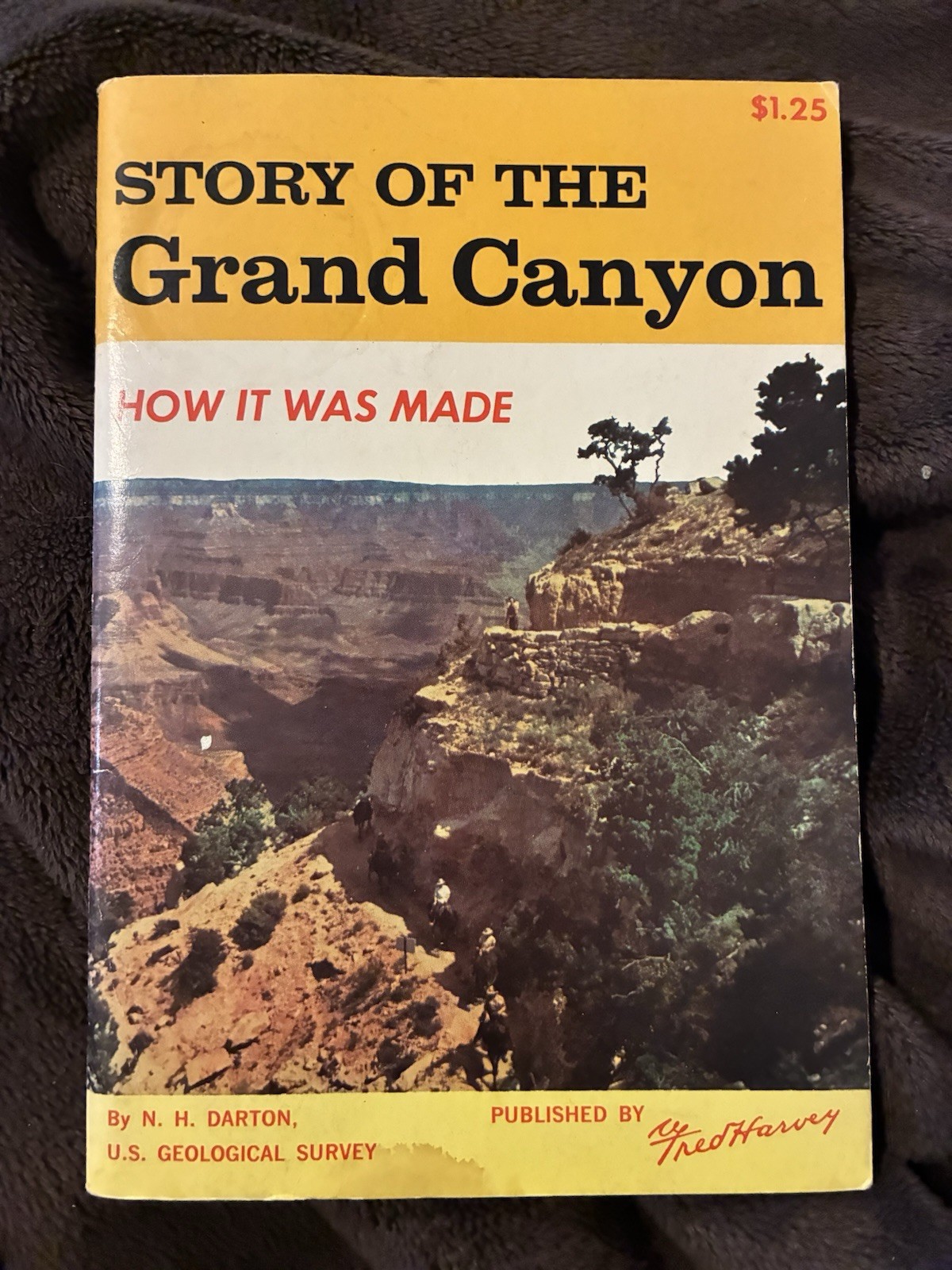 Vintage Booklet Story Of The Grand Canyon – How It Was Made 46th Edition 1978