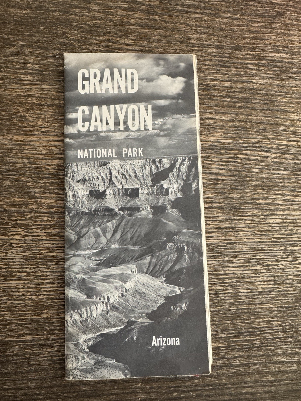 Vintage 1961 Grand Canyon National Park Brochure Pamphlet Mission 66 Arizona