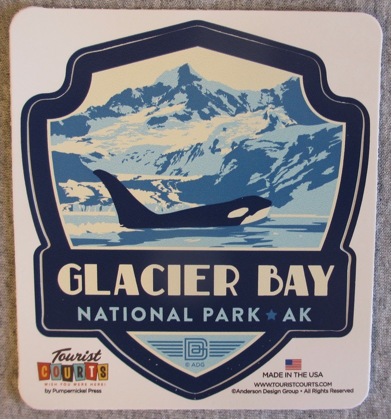 Glacier Bay National Park Vinyl Sticker New