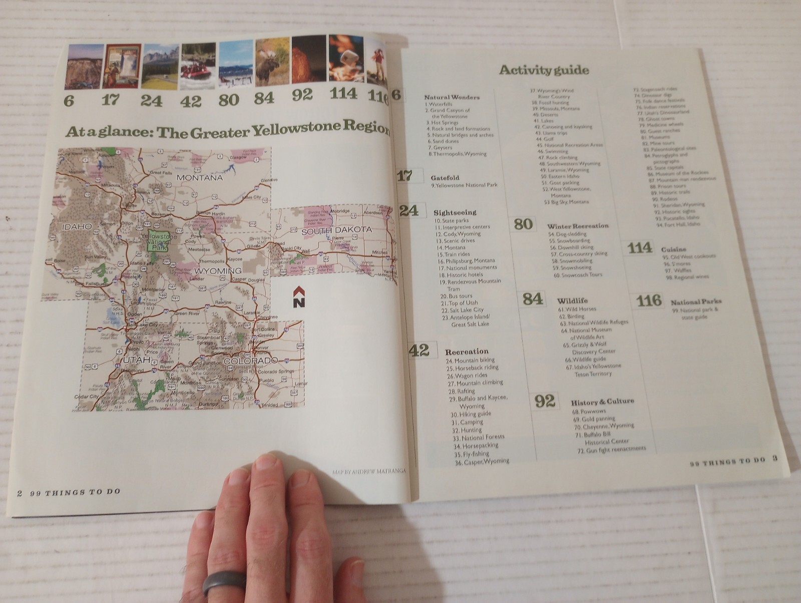 99 Things To Do In Yellowstone Country 2010 Vacation Guide Travel Brochure