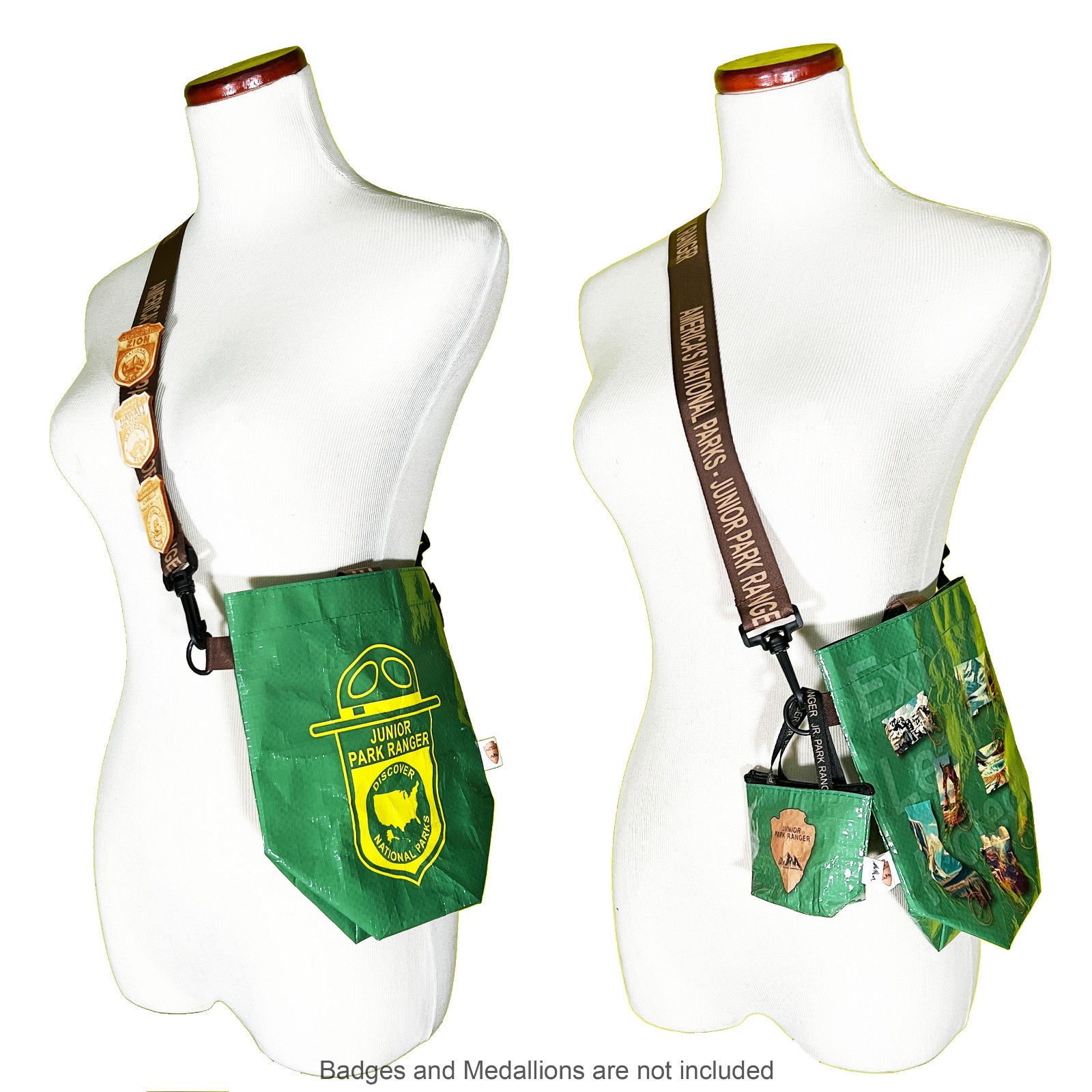National Park Junior Ranger Tote Set Waterproof Adventure Travel Bags