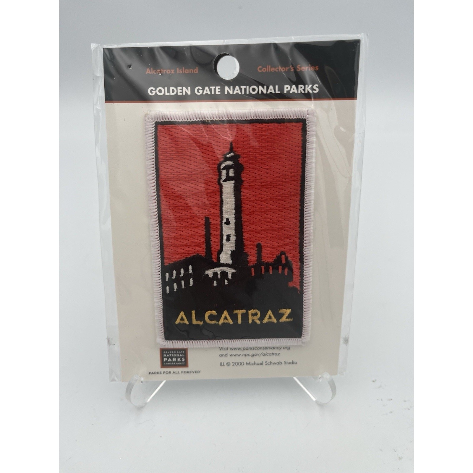 Alcatraz Patch Golden Gate National Parks Vacation Souvenir Iron On Sew On S83