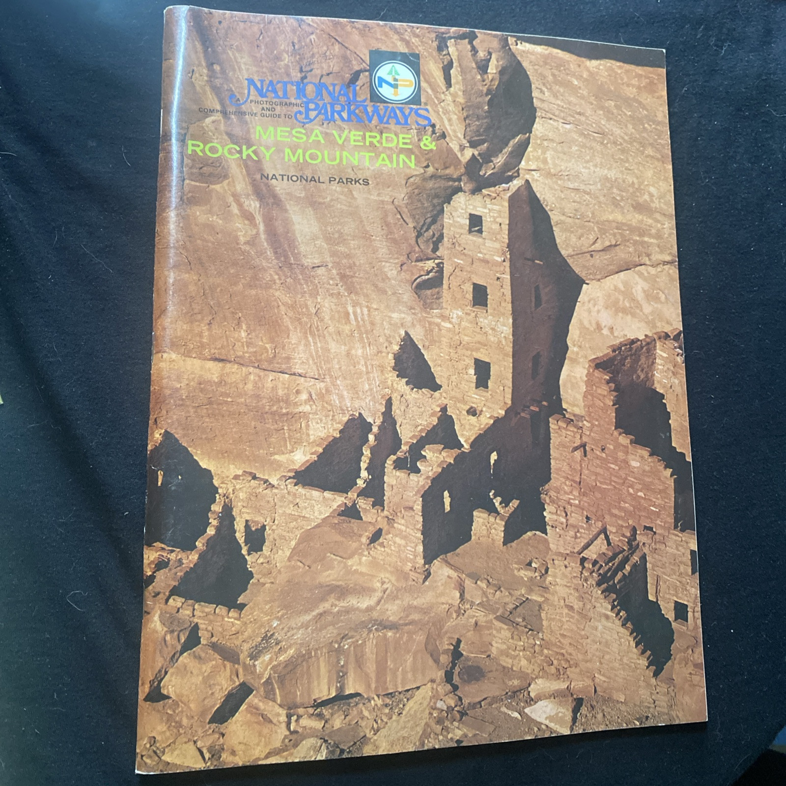 National Parkways Mesa Verde & Rocky Mountain National PArks, 1975 book