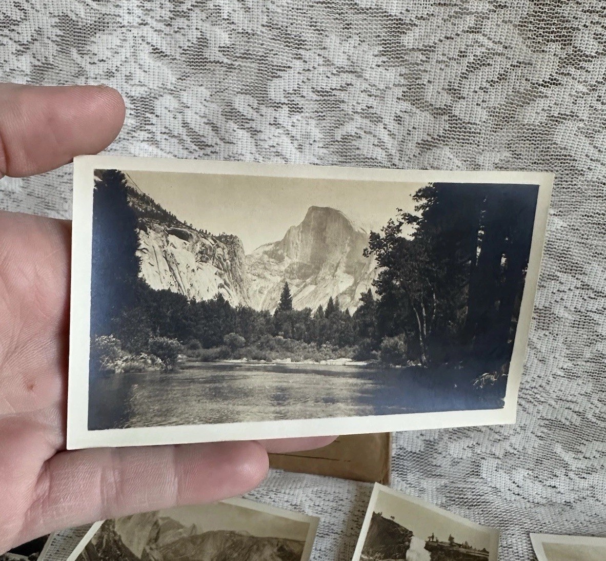 Vintage Yosemite Photo Set 12 Camp Curry Studio Views El Capitan Half Dome