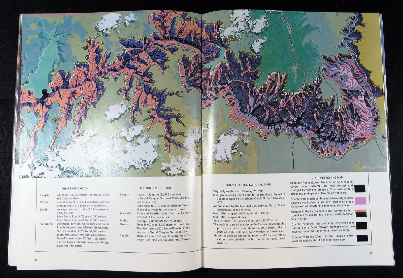 GRAND CANYON The Story Behind the Scenery by Merrill Beal 1983 Softcover Box3