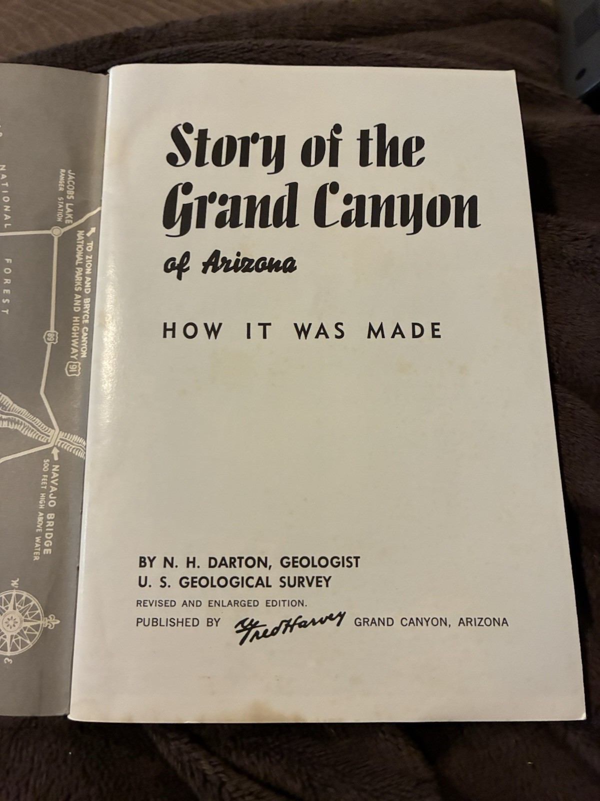 Vintage Booklet Story Of The Grand Canyon – How It Was Made 46th Edition 1978