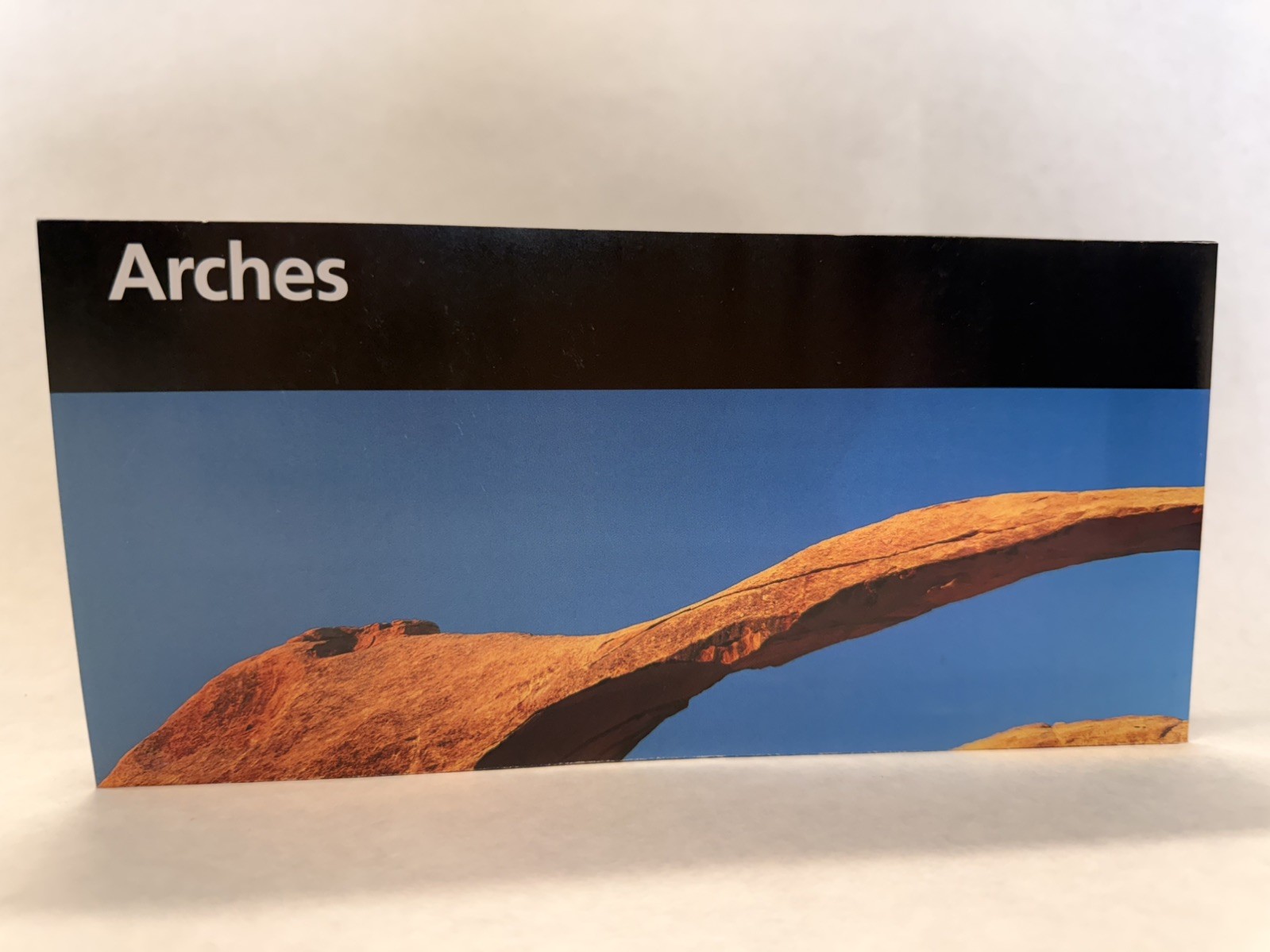 Arches National Park Utah National Park Service Unigrid Brochure Map