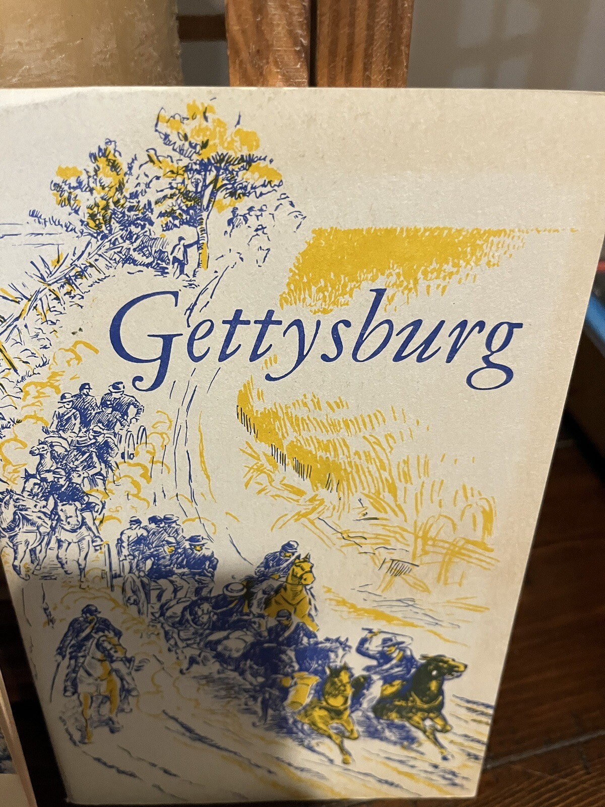 Gettysburg- 1954 Guidebook – Illustrated, Maps – Civil War Lot 3 Booklets