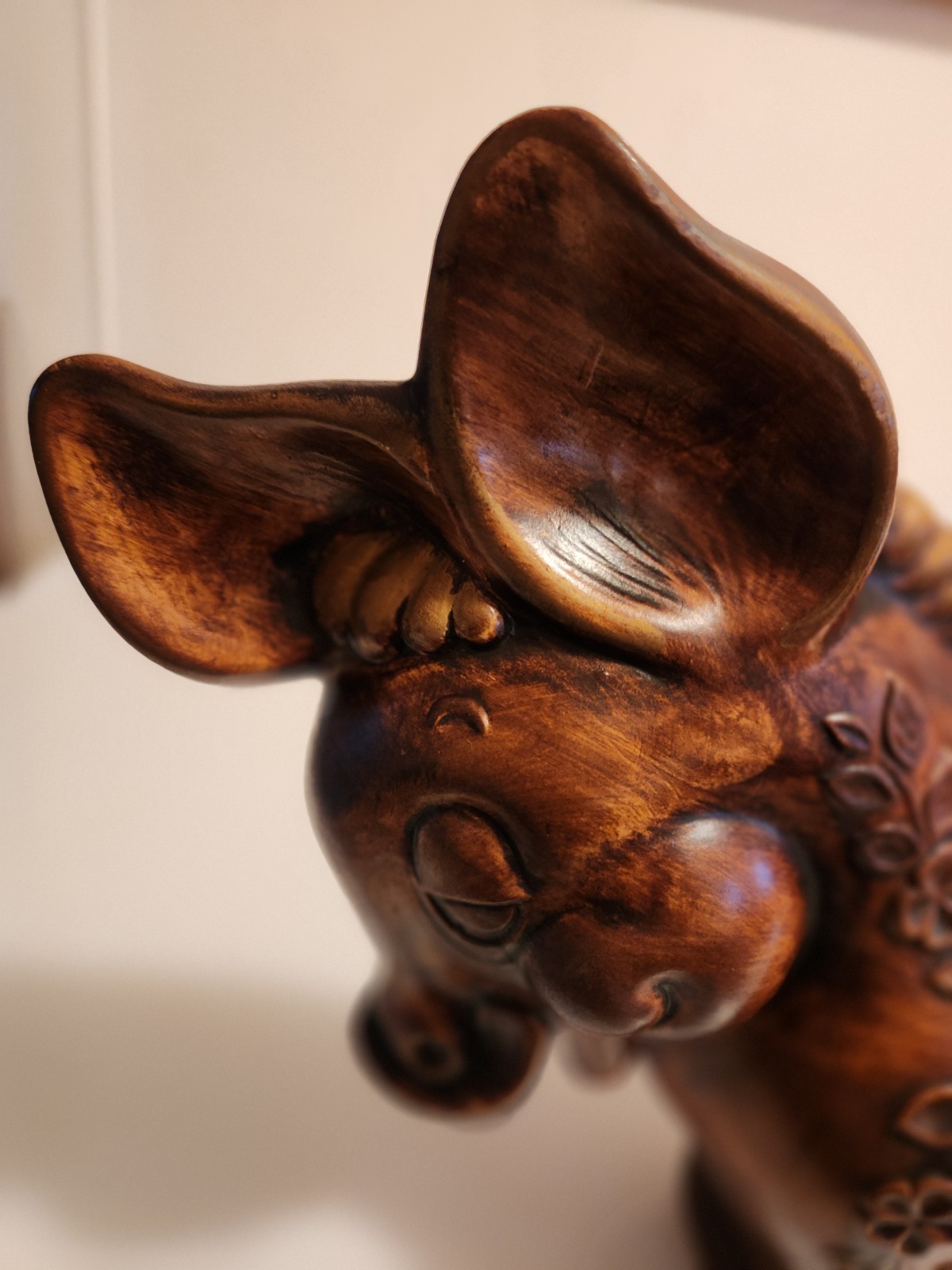 Ceramic Donkey Bank. Souvenir Of Yellowstone Park. Brown.Stopper. 14.5 X11 X4.5