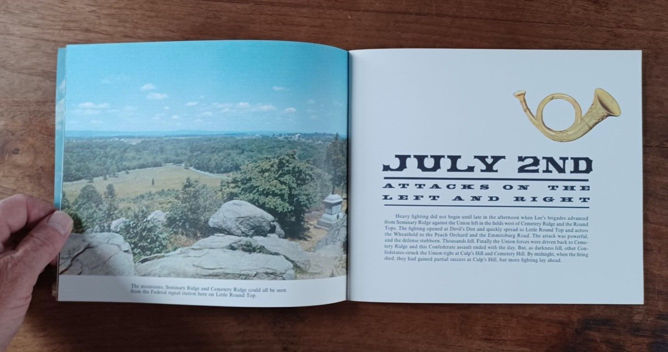 Gettysburg High Water Mark of The Confederacy 1963 National Park Booklet