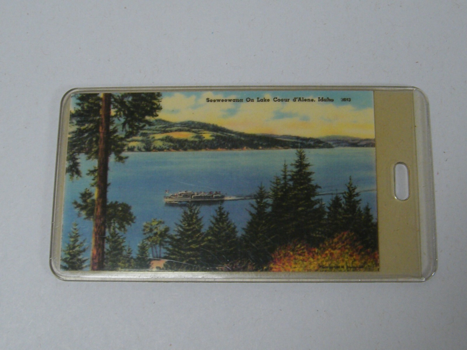 (5) SCENIC KEYCHAIN ACCESSORIES RAINIER, NATIONAL PART, MT. BAKER, LAKE COEUR