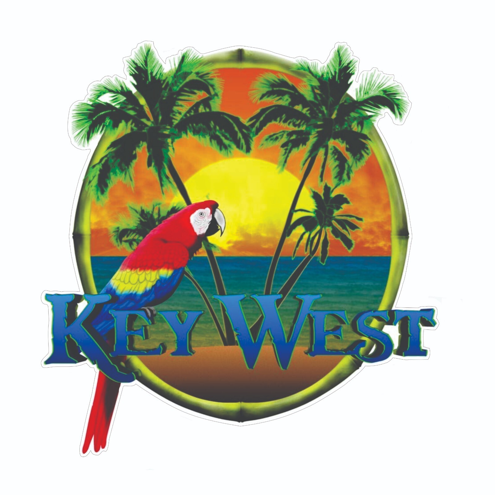 Key West Florida Sticker Decal Bumper Sticker