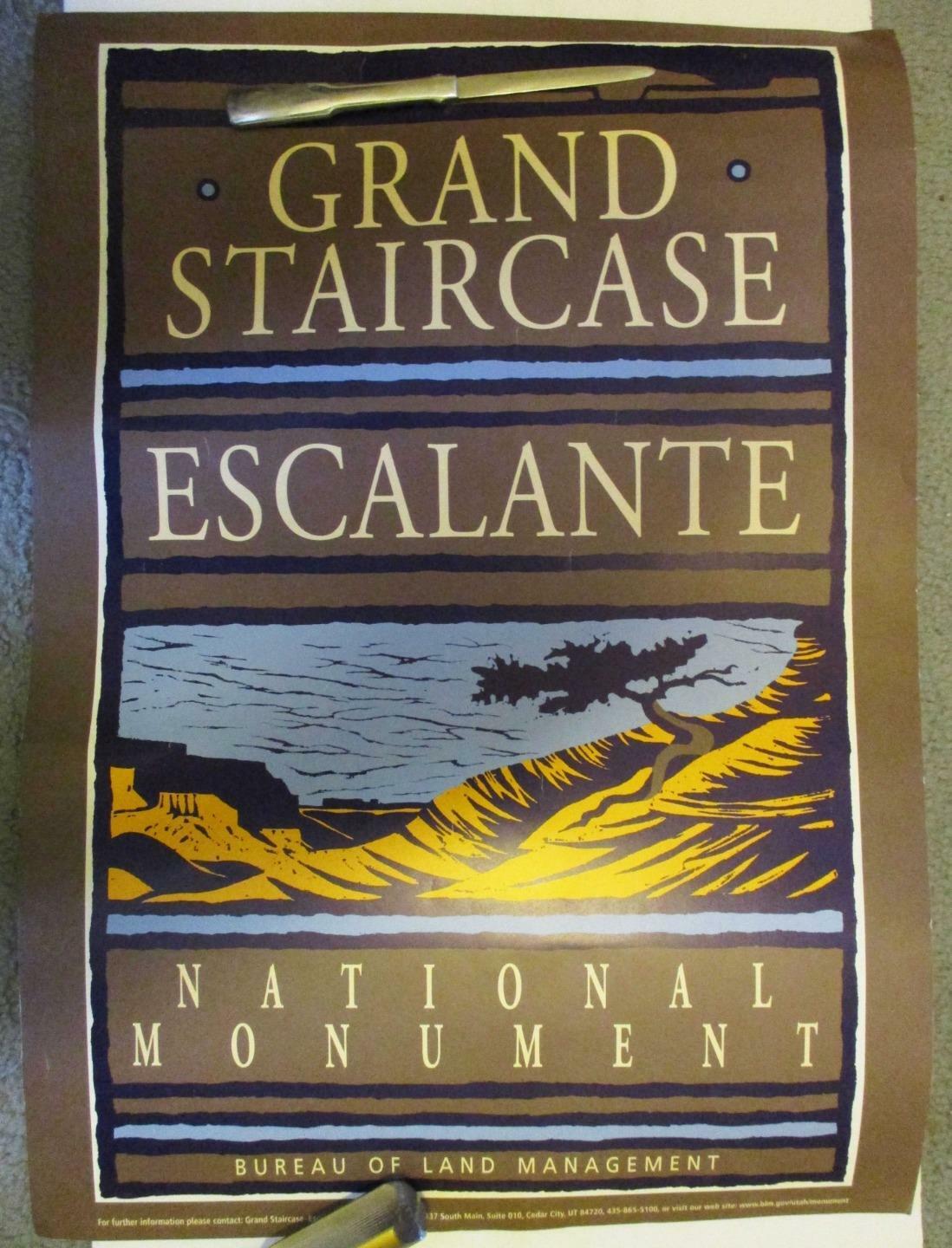 Grand Staircase – Escalante National Monument 24″ x 17″ Poster